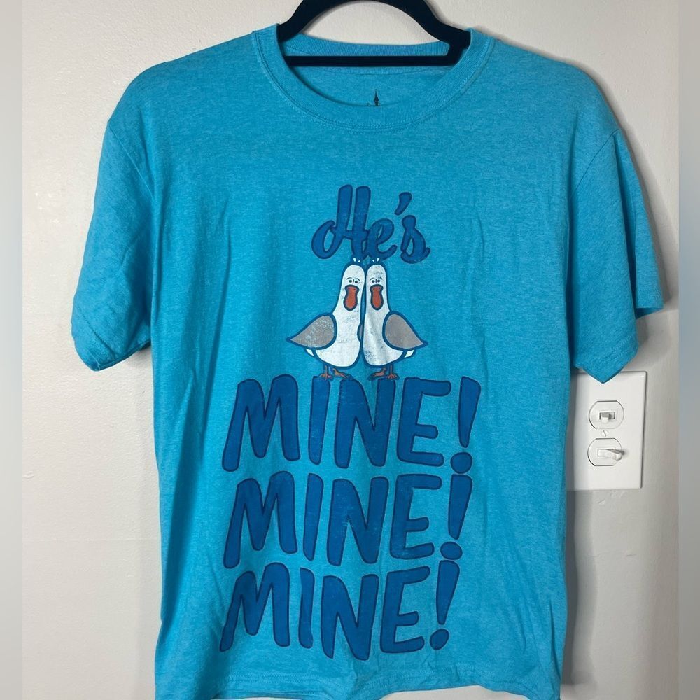 He’s mine finding Nemo couples shirt